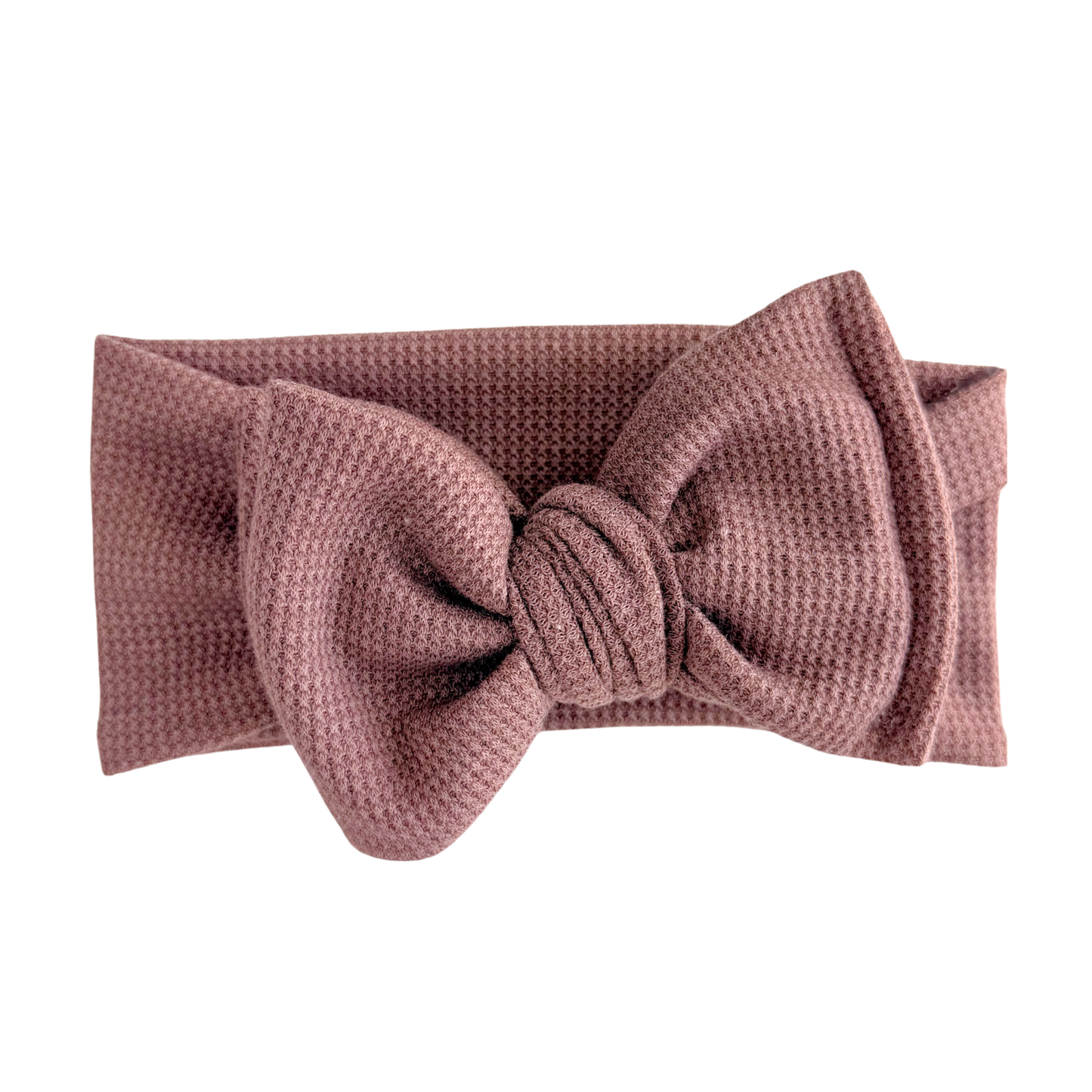 Heather Waffle Baby Headband