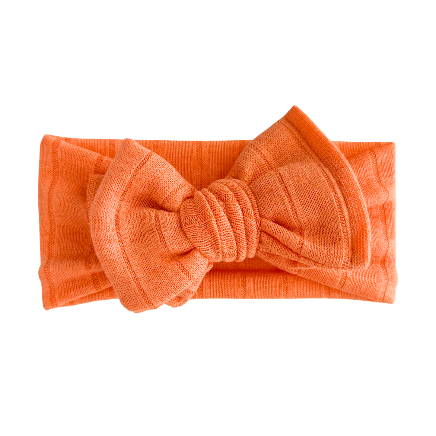 Apricot | Lightweight Sweater Ribbed Baby Headband