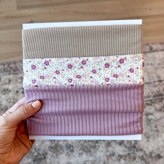 Fall Bloom Purple Bow Bundle