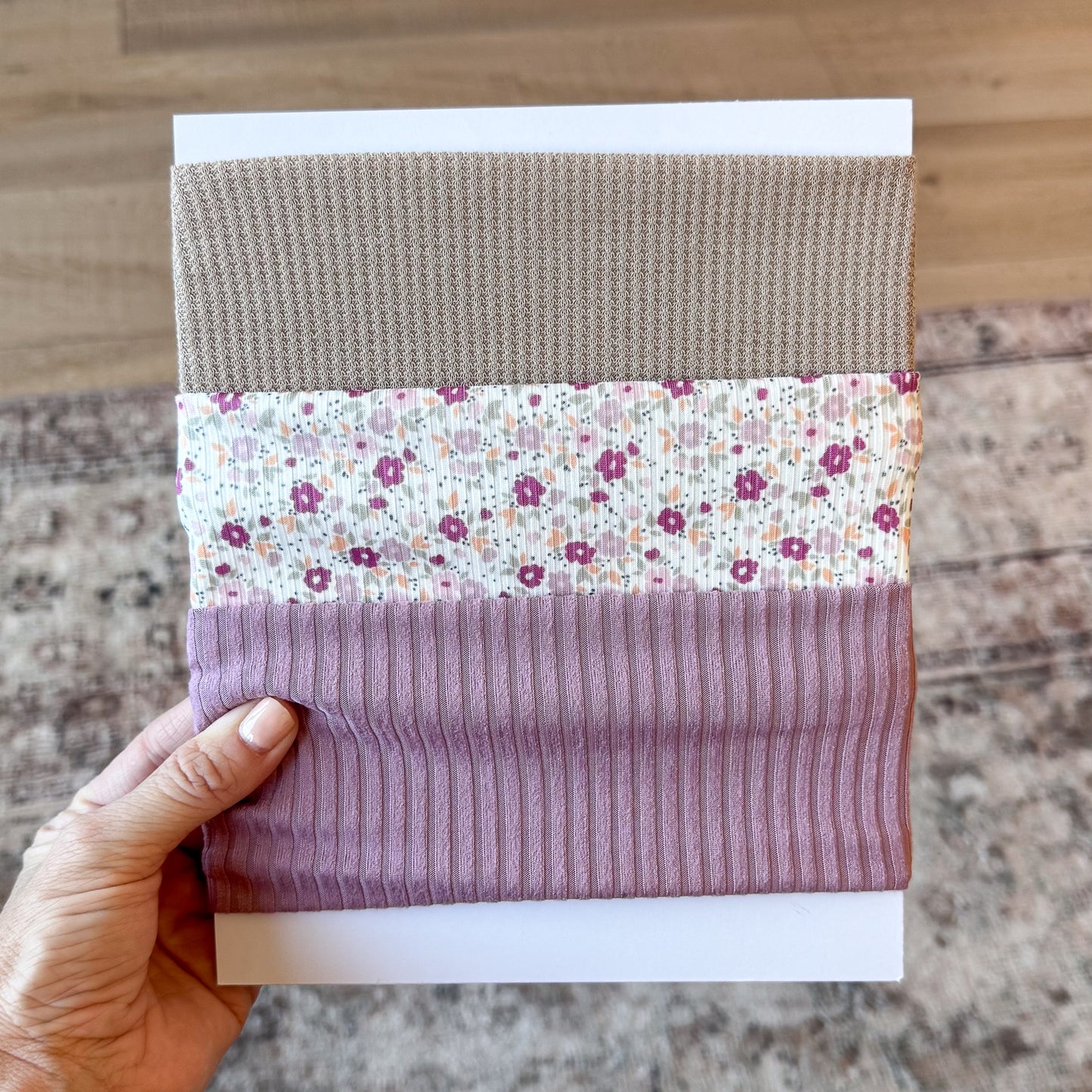 Fall Bloom Purple Bow Bundle