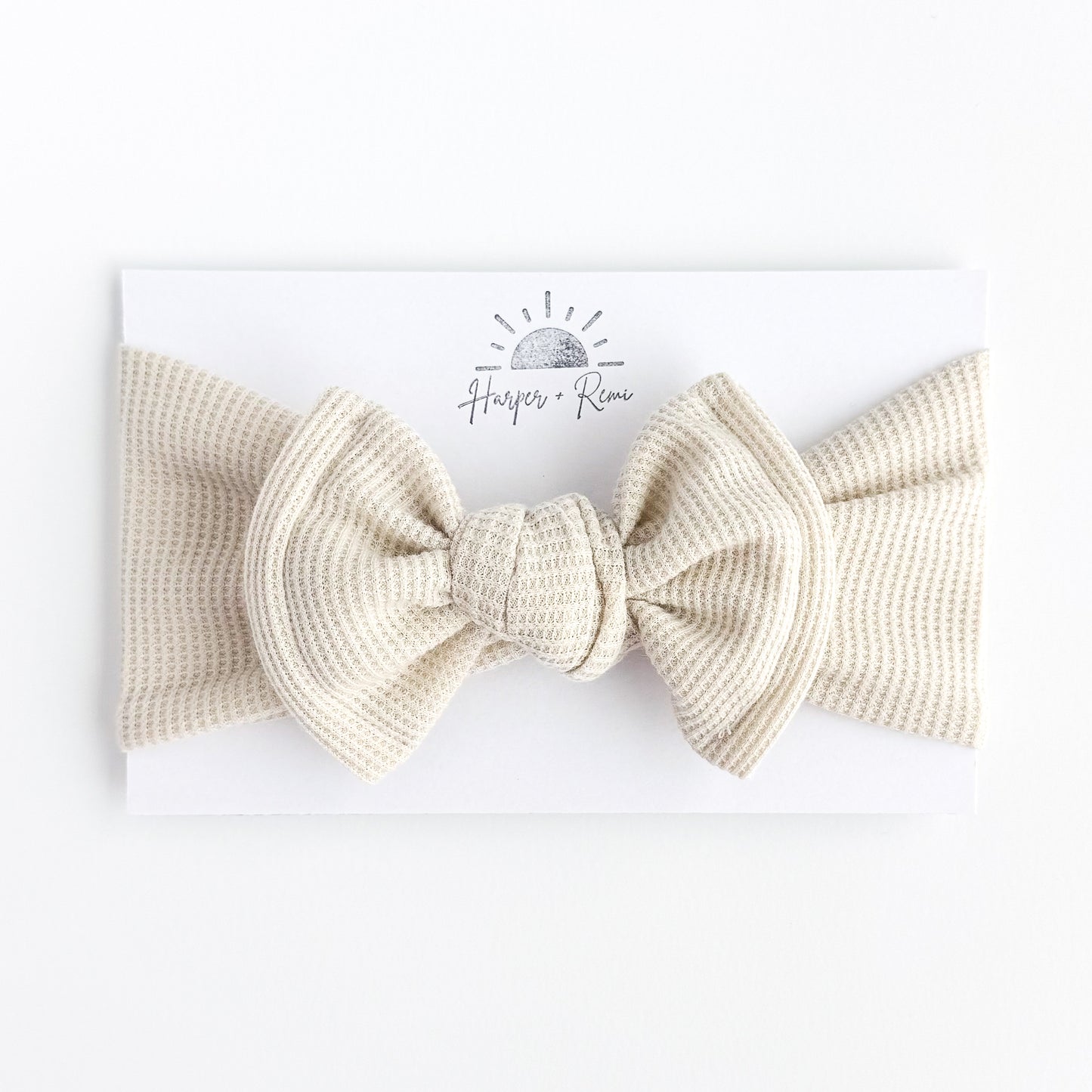 Solid Blue Basics | Waffle Top Knot Bundle