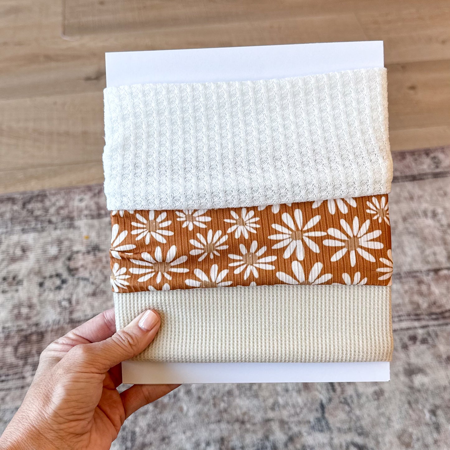 Brown Daisies | Fall Baby Bow Bundle