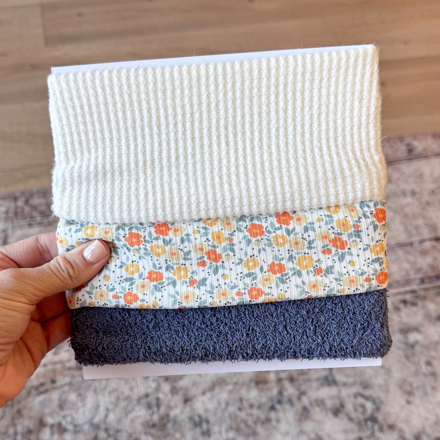 Crisp Morning Blue Bow Bundle