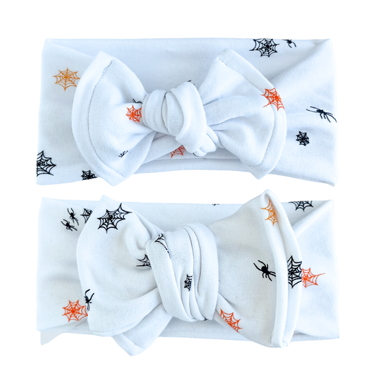 Cutie Webs 🕸️ Halloween Cotton Jersey Baby Headband