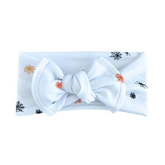 Cutie Webs 🕸️ Halloween Cotton Jersey Baby Headband