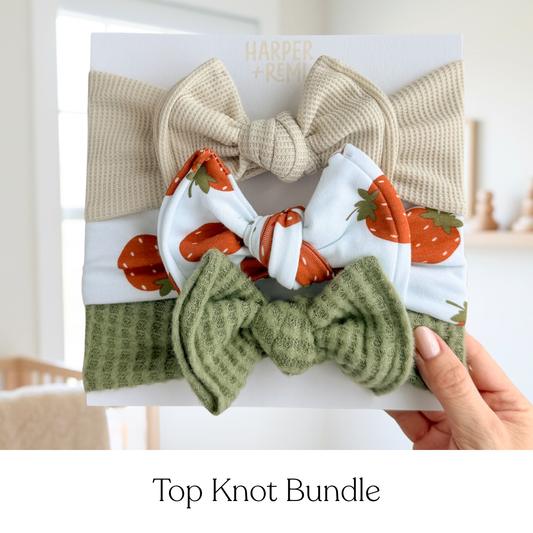 Farm Fresh | Fall Baby Bow Bundle