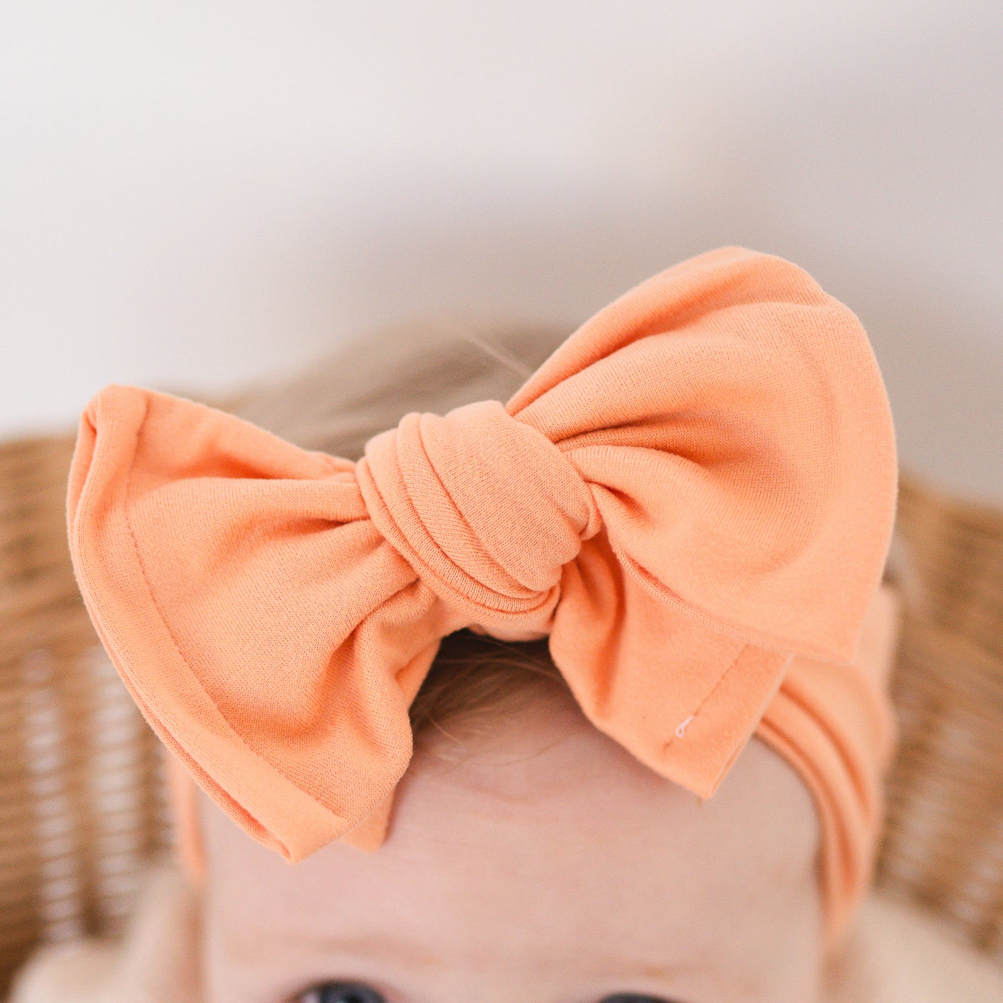 Melon Jersey Baby Headband