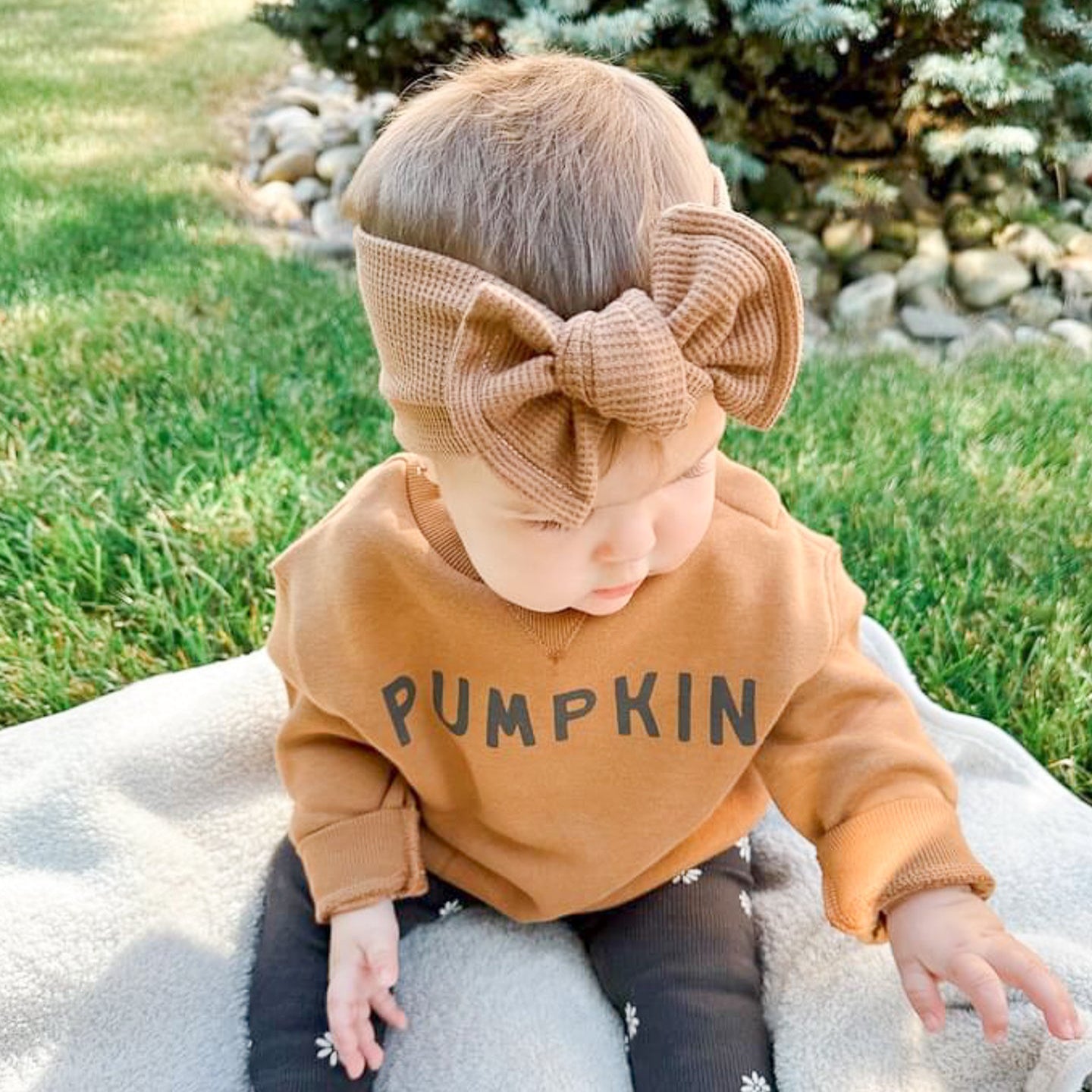 Classic Basics (Neutral + Black) | Waffle Baby Bow Bundle
