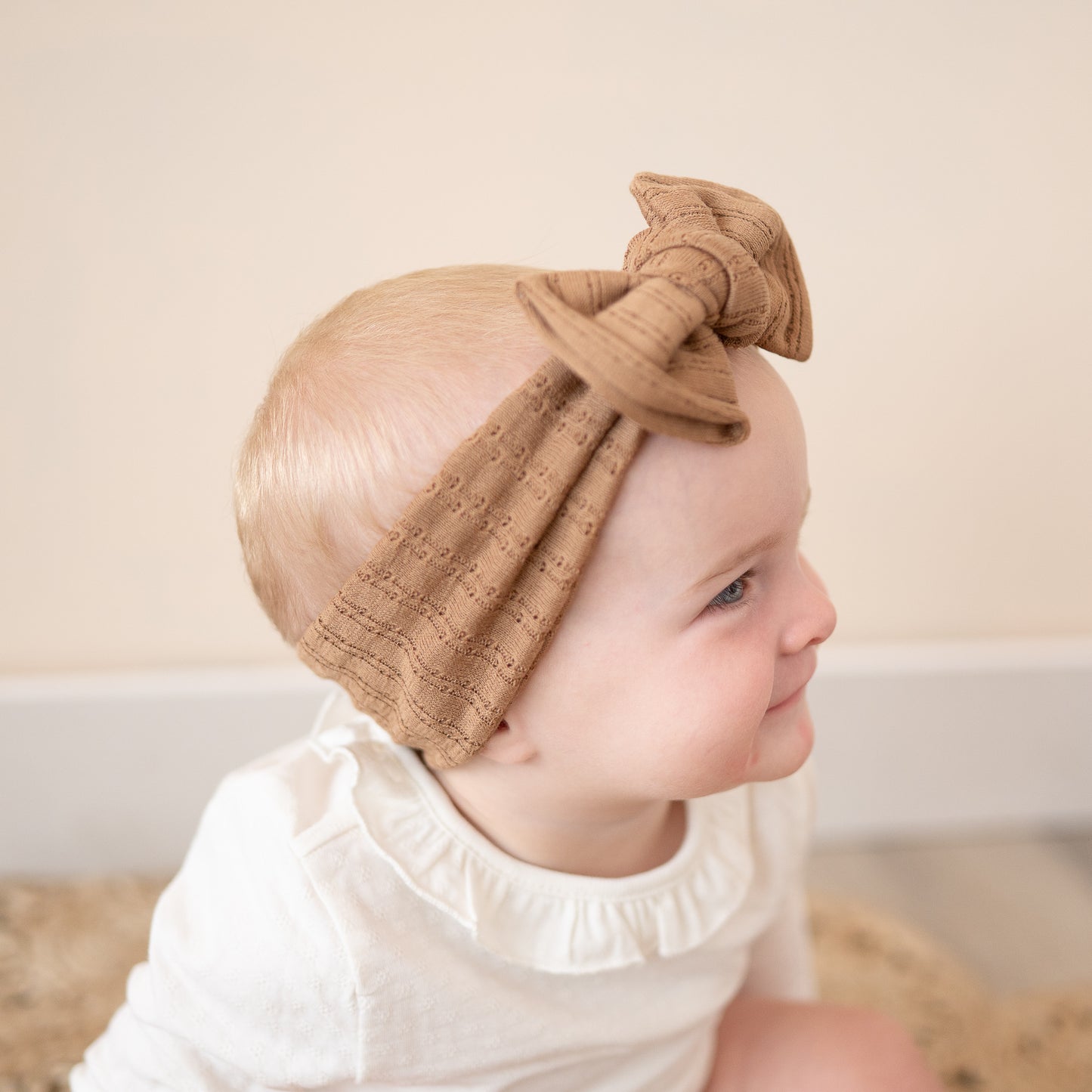 Pointelle Basics Bow Bundle | Mocha Neutral Solids