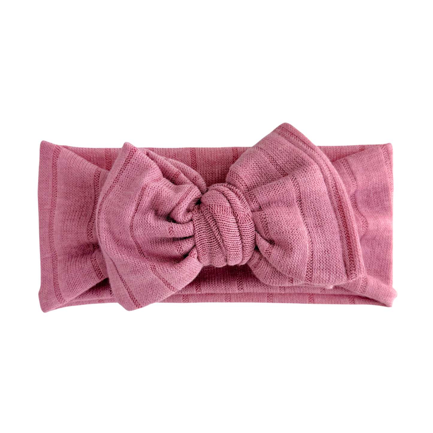 Rosewood | Lightweight Sweater Ribbed Baby Headband