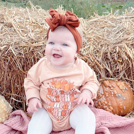 Spice & Buffalo Check | Fall Baby Bow Bundle