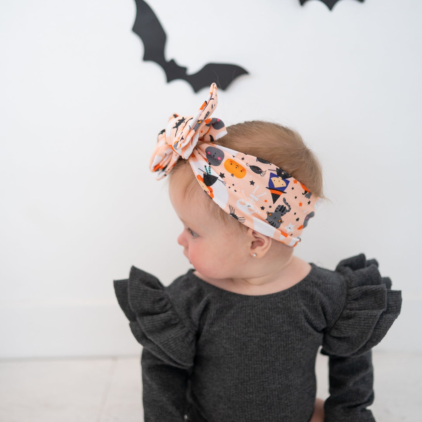 Trick-or-Treat Halloween Baby Headband