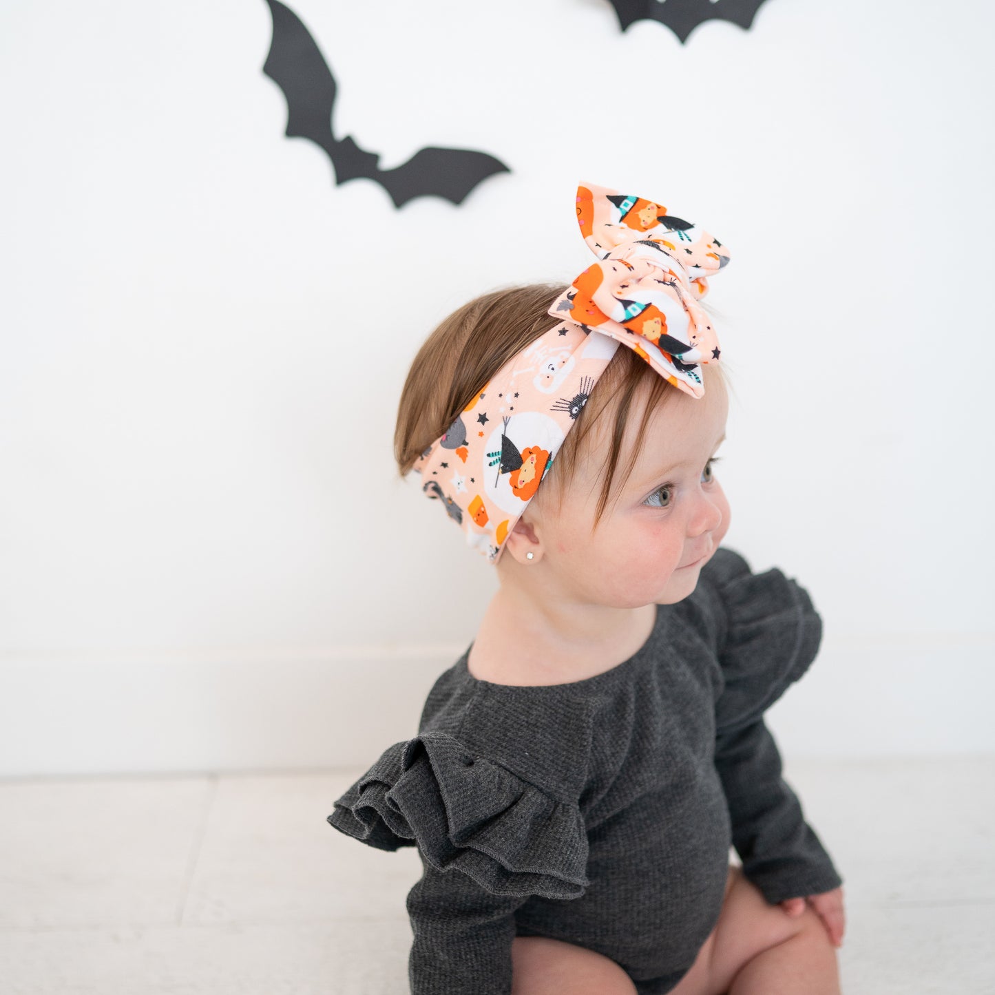 Trick-or-Treat Halloween Baby Headband