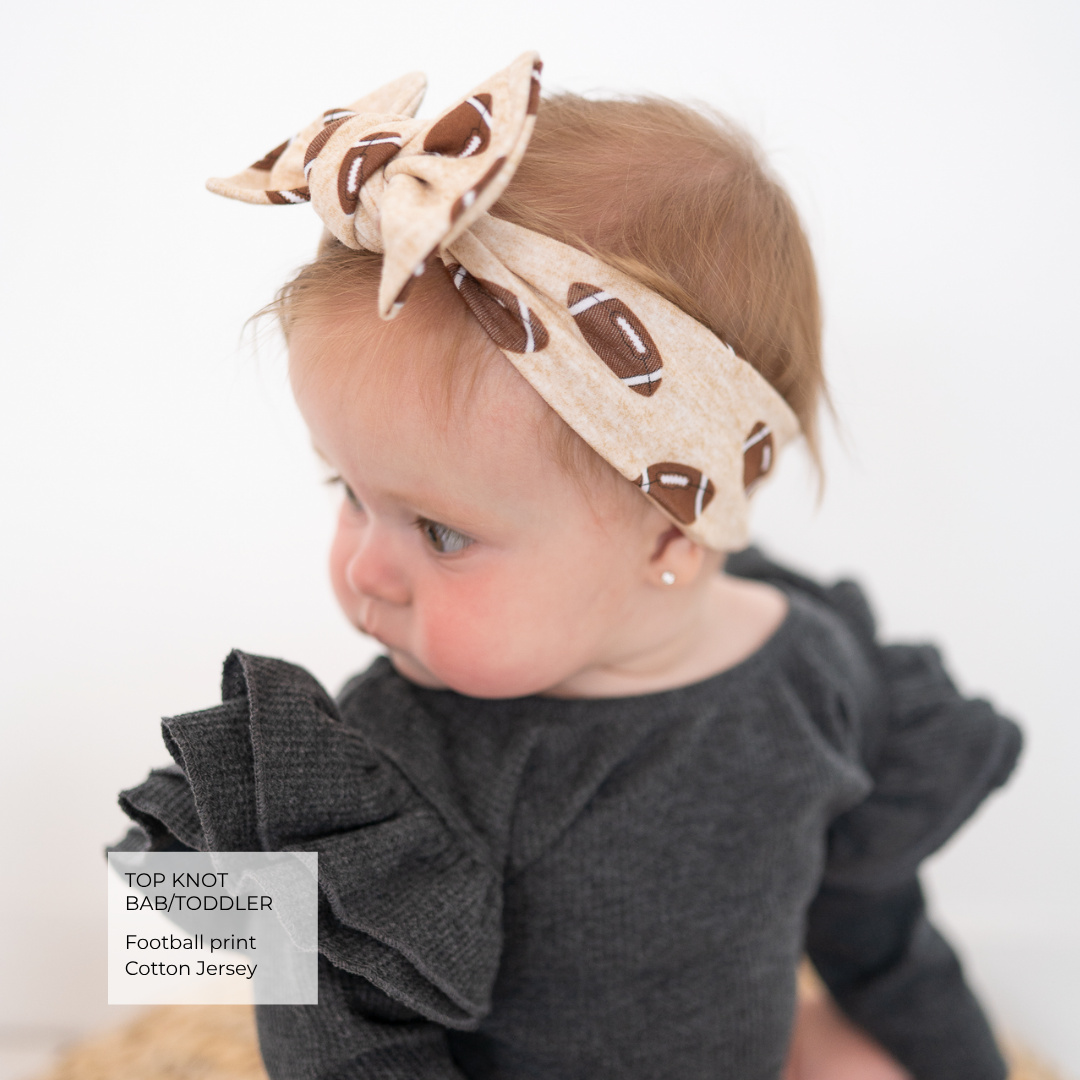š Game Day Football Baby Headband