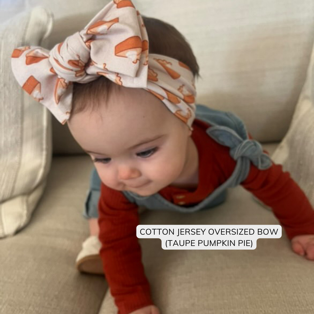 Pumpkin Pie Baby Headband (3 Colors)
