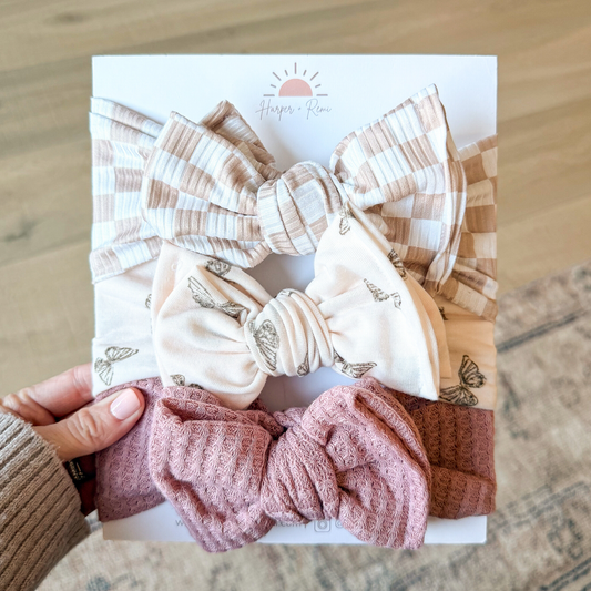 Flutter Love | Spring Baby Bow Bundle