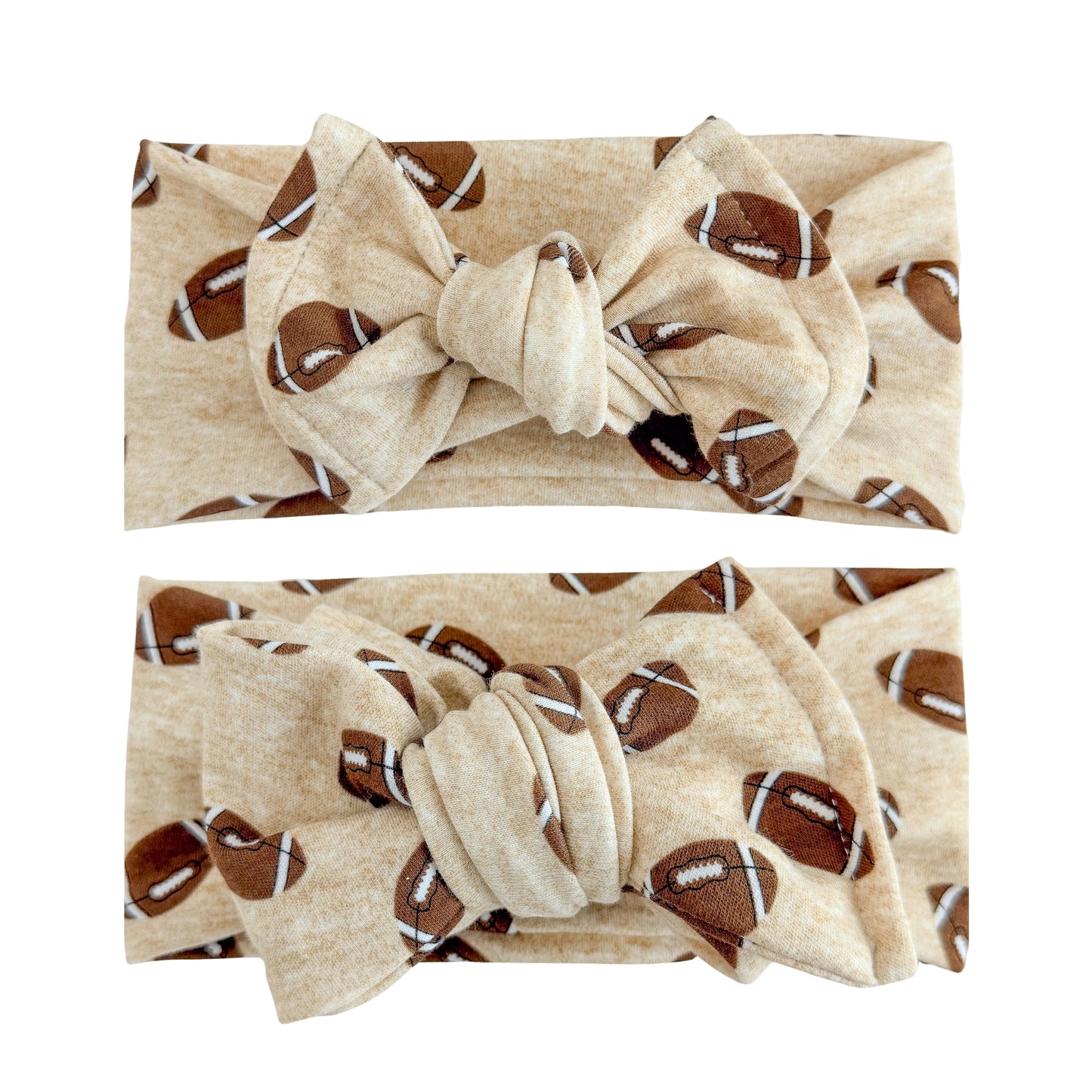 Football Print Cotton Jersey Baby Headband