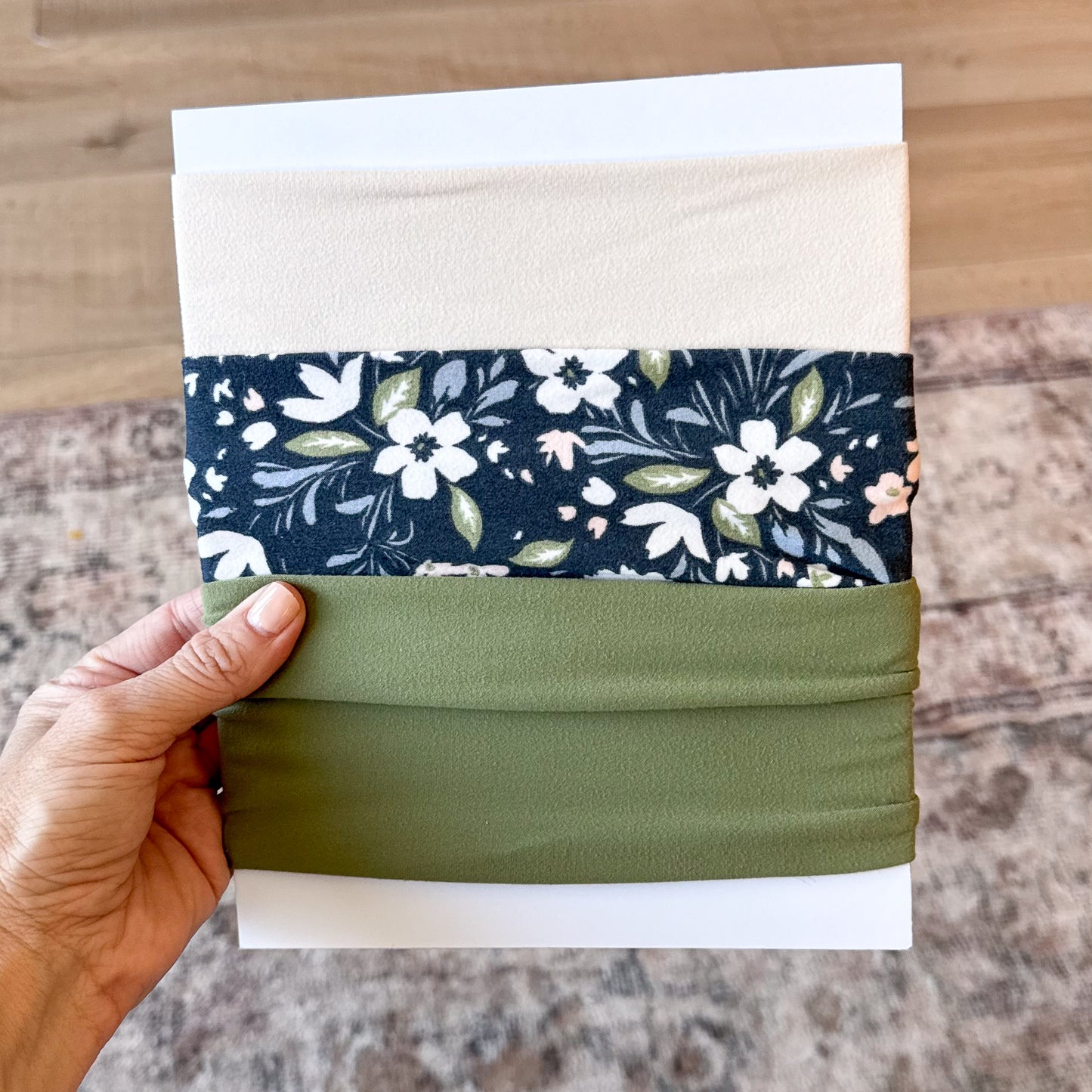 Navy Bloom | Fall Baby Bow Bundle