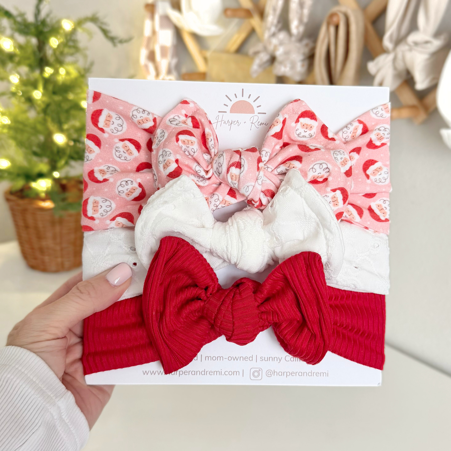 Jolly & Bright π
π» | Holiday Baby Bow Bundle (Classic Holiday Cheer)