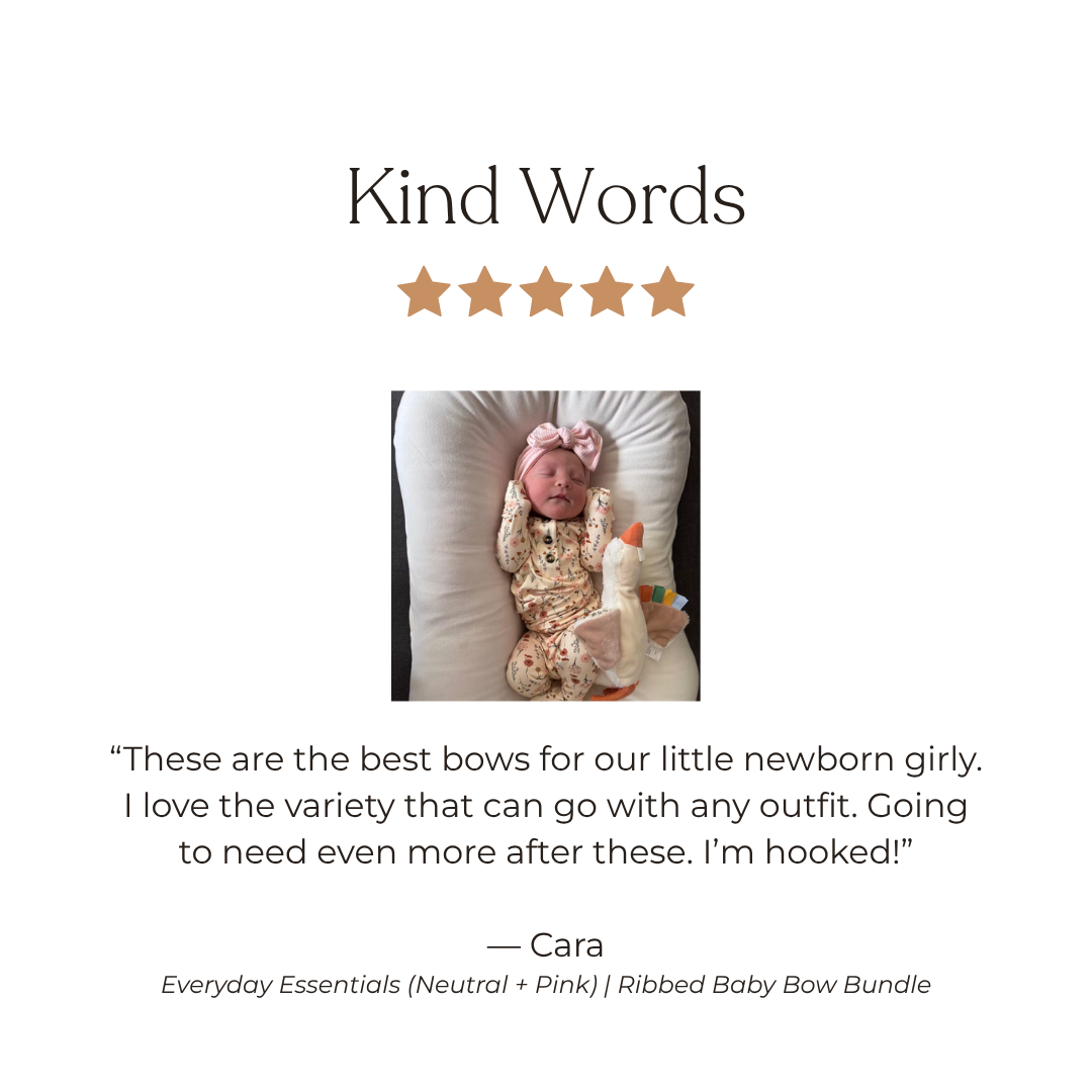 Fall Essentials | Soft Honeycomb Baby Bow Bundle