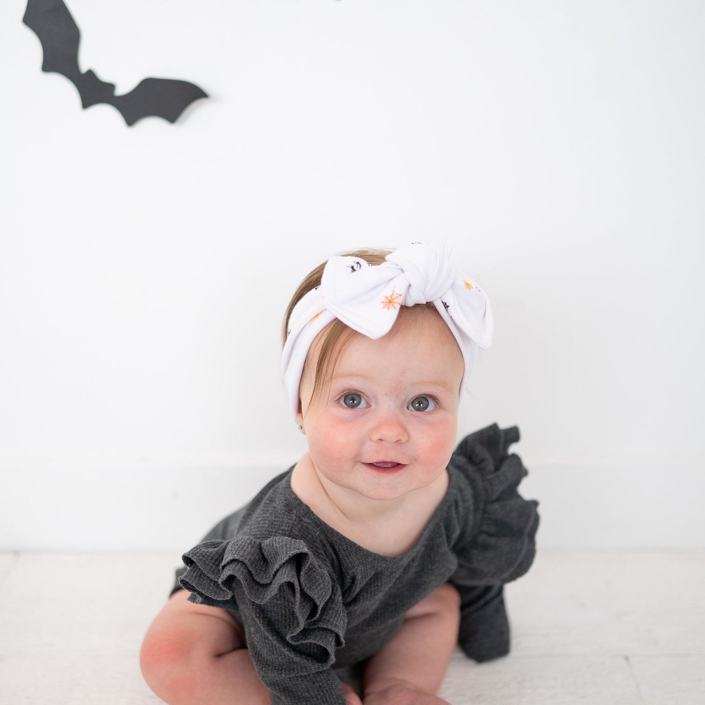 Spooky Spiders Halloween Baby Headband