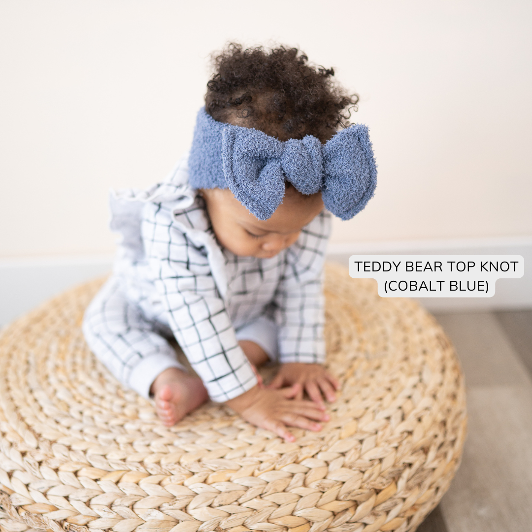 Cozy Classics Basics | Teddy Baby Bow Bundle