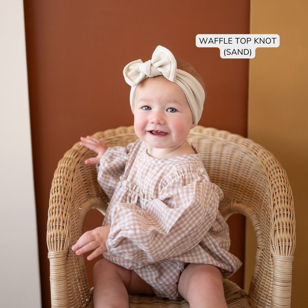 Holiday Classics | Waffle Baby Bow Bundle (Festive + Everyday Neutrals)