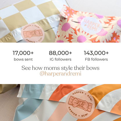 Signature Textures Sampler (Warm Neutrals) | Mixed Fabric Baby Bow Bundle