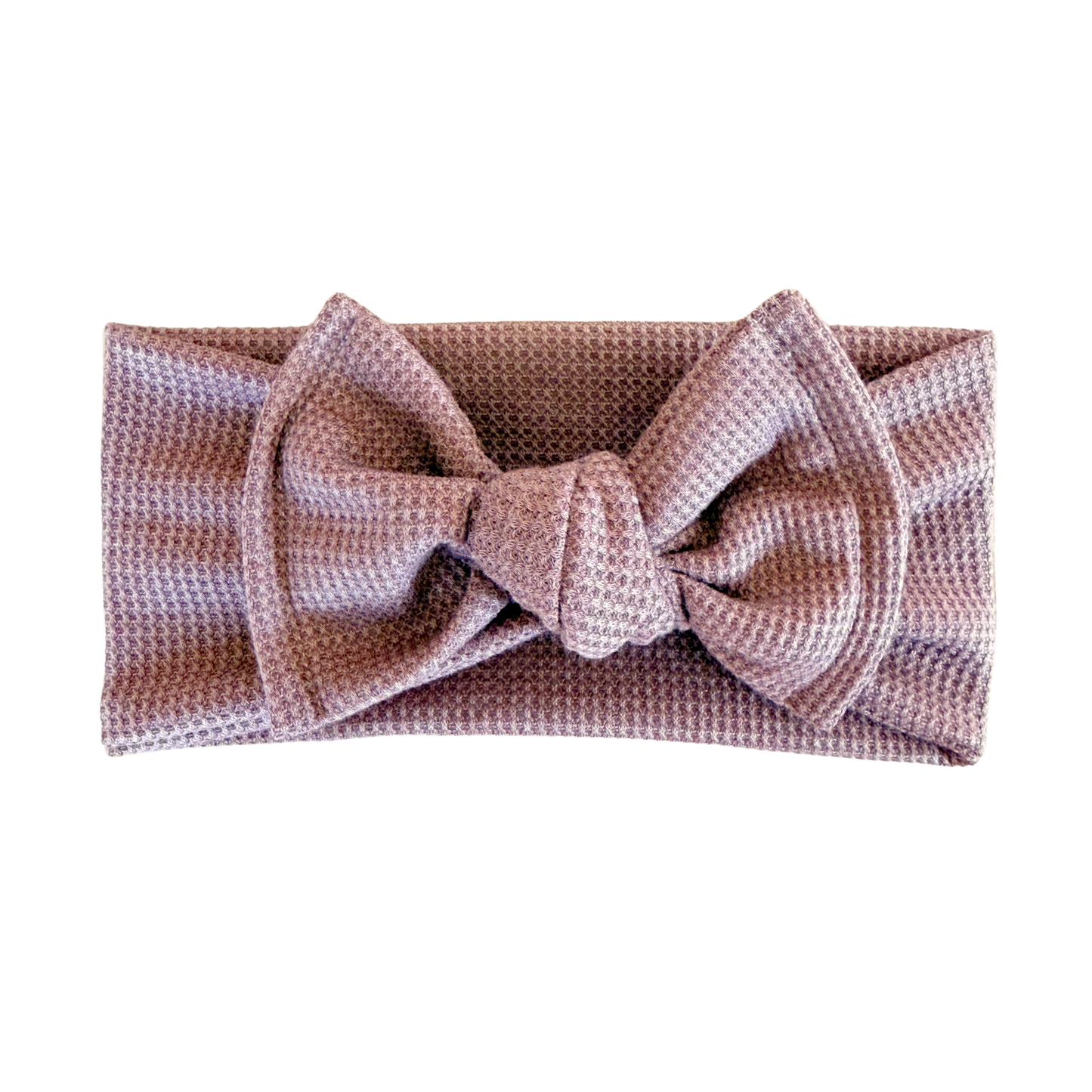 Heather Waffle Baby Headband