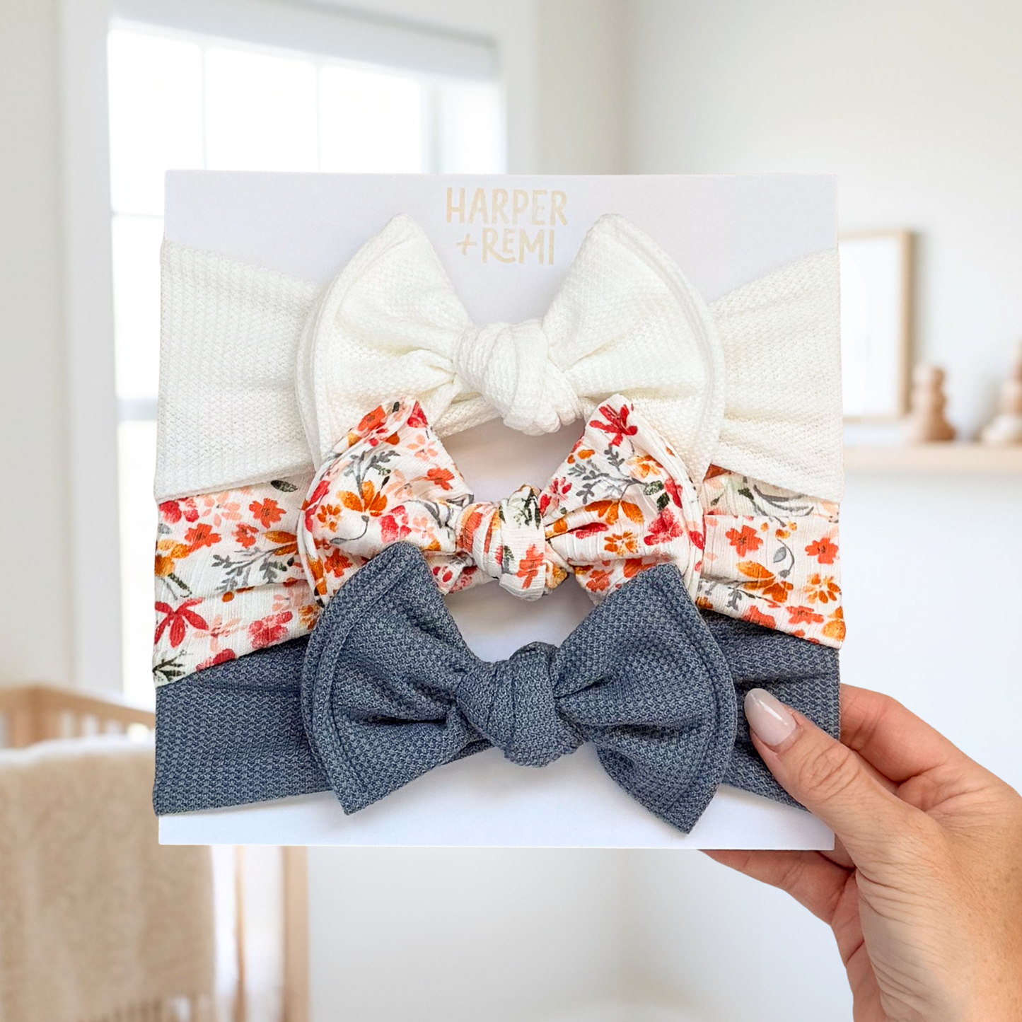 Watercolor Pink Bloom | Baby Bow Bundle