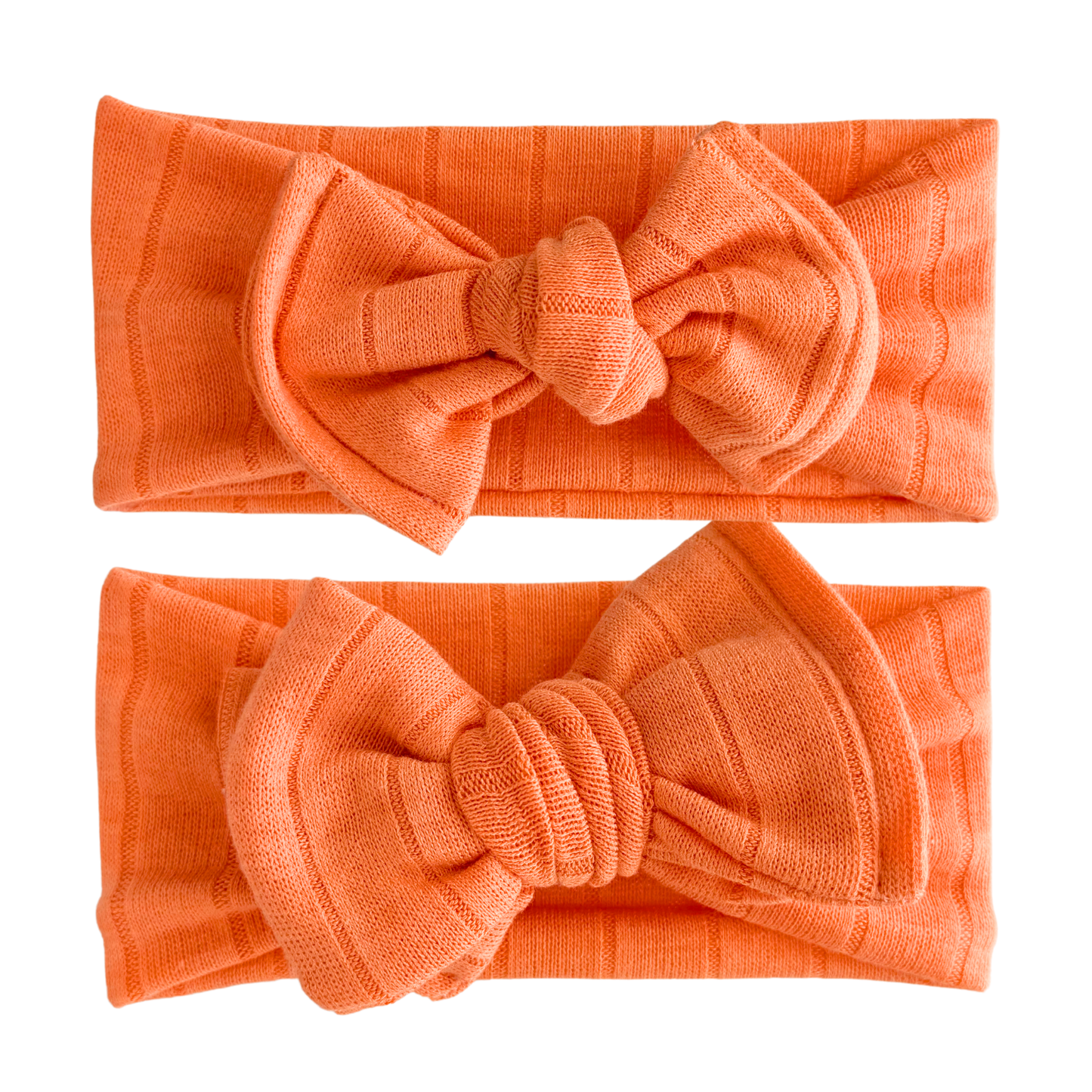 Apricot | Lightweight Sweater Ribbed Baby Headband