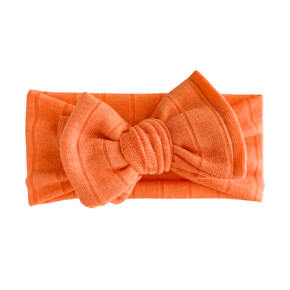 Apricot | Lightweight Sweater Ribbed Baby Headband