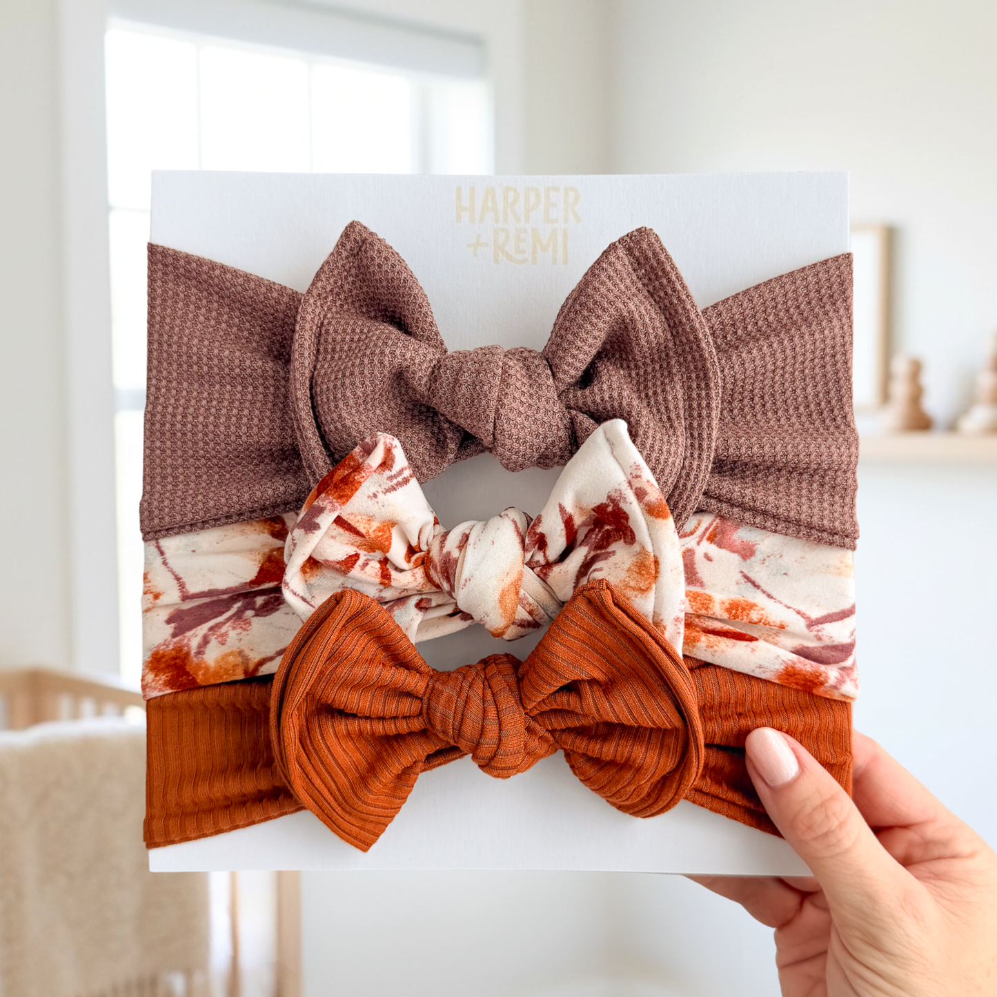 Autumn Harvest | Fall Baby Bow Bundle