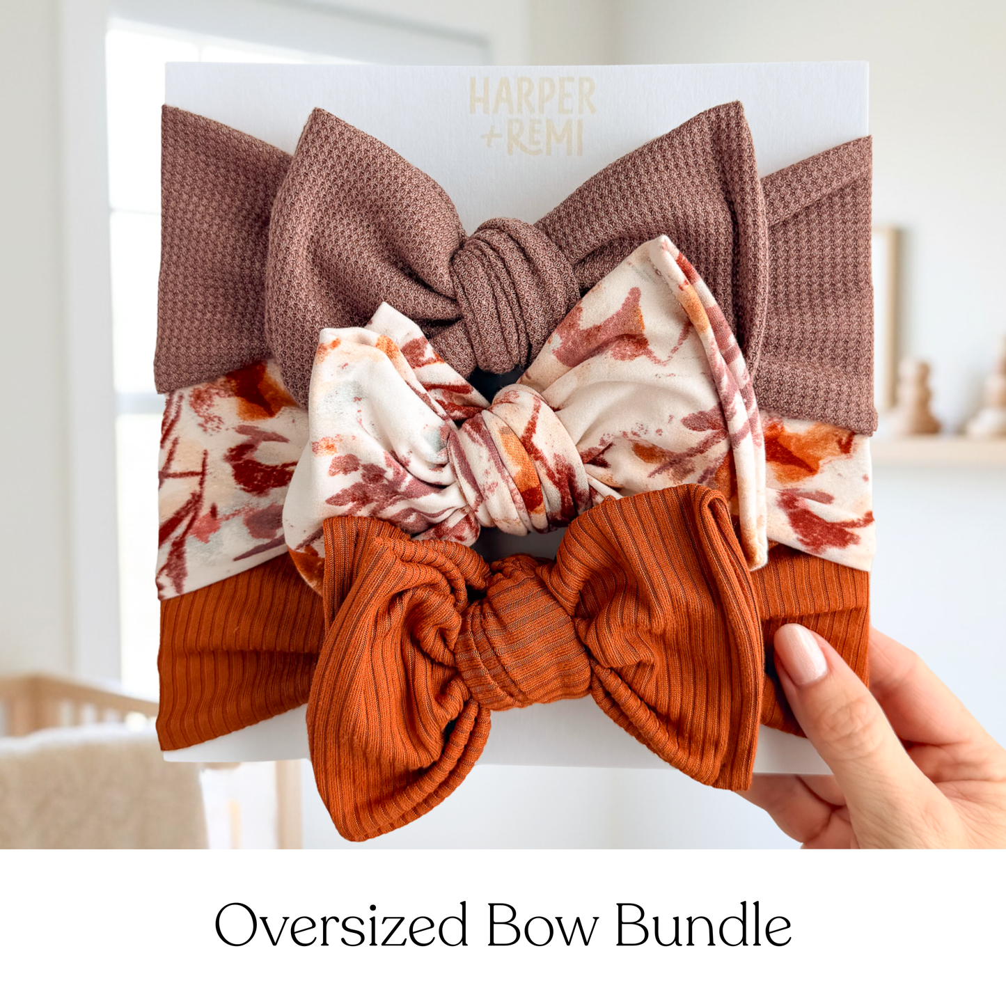 Autumn Harvest | Fall Baby Bow Bundle