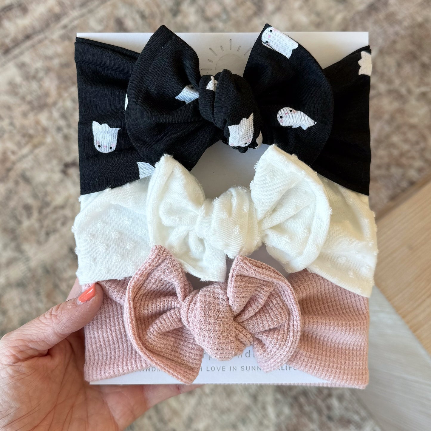 Halloween Top Knot Bundle | Dainty Ghosts