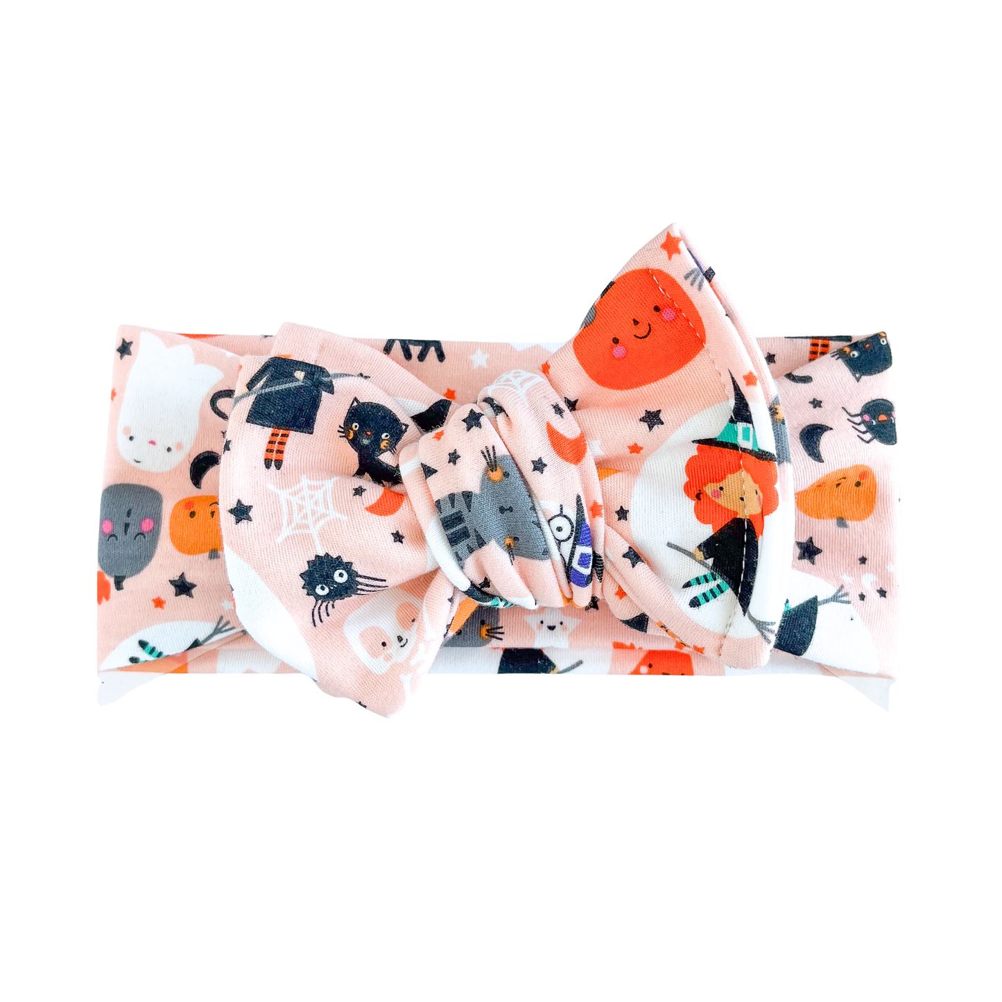 Boo Crew 👻 Halloween Cotton Jersey Baby Headband