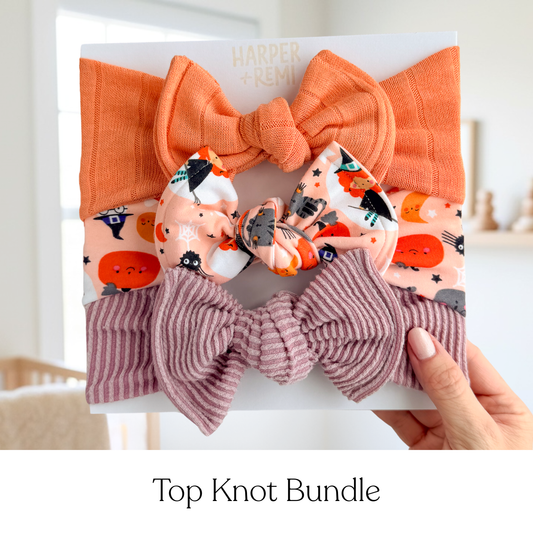 Boo-tiful | Halloween Baby Bow Bundle