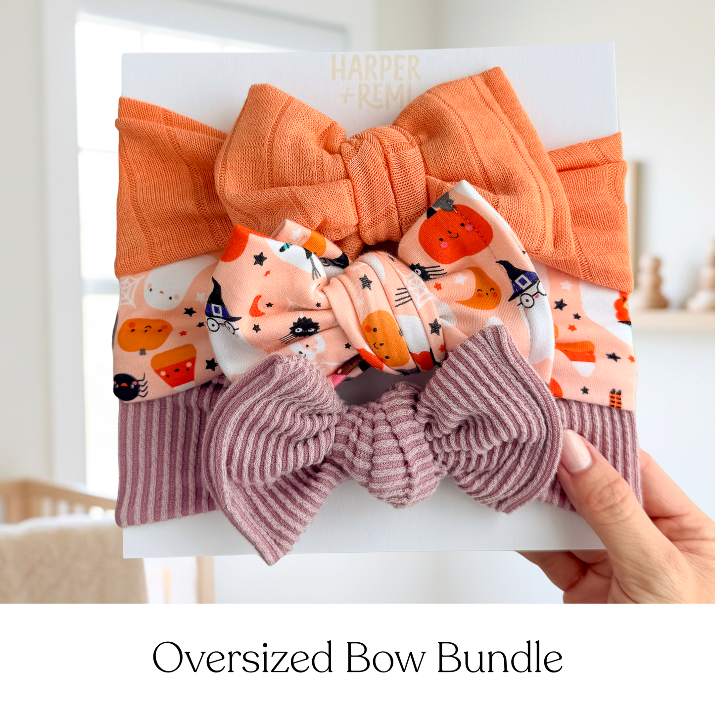Boo-tiful | Halloween Baby Bow Bundle