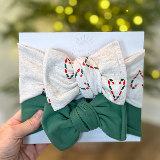 Holiday Oversized Bundle | Candy Cane Hearts