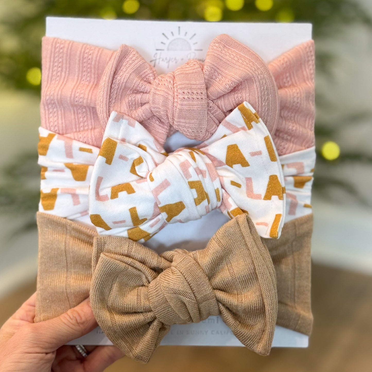 Holiday Oversized Bow Bundle | Pink Fa-La-La