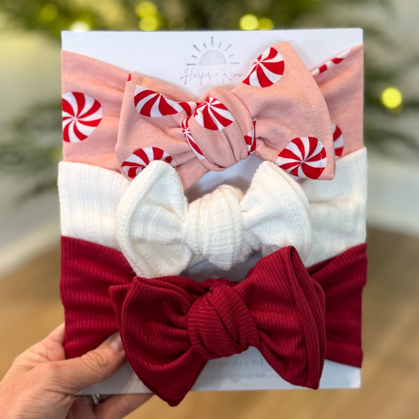 Holiday Oversized Bow Bundle | Pink Candies