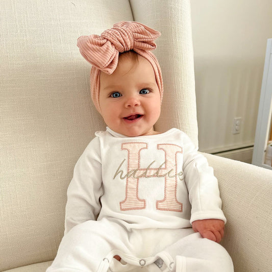 Melon Retro Daisy | Oversized Bow Bundle