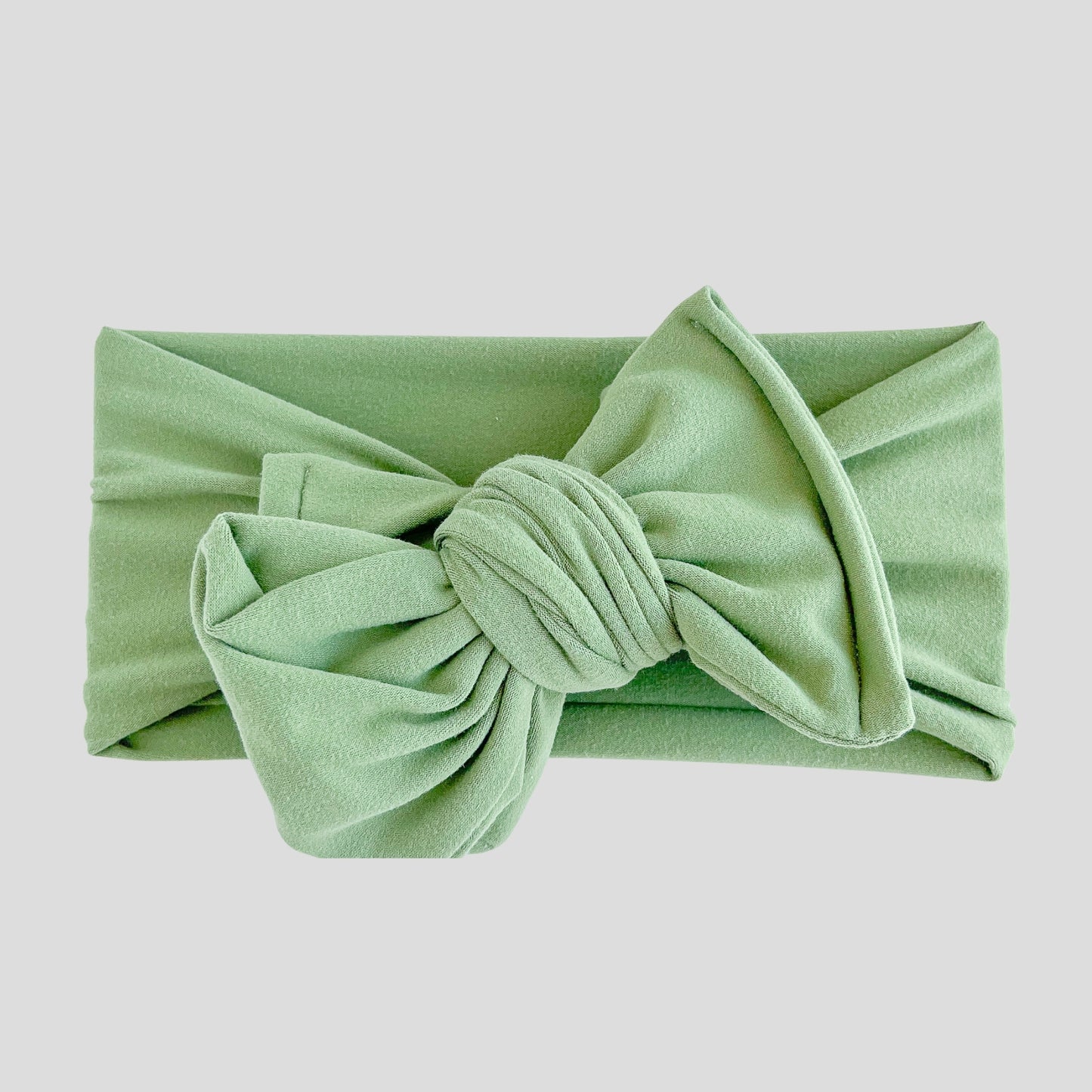 Olive Green Brushed Baby Headband