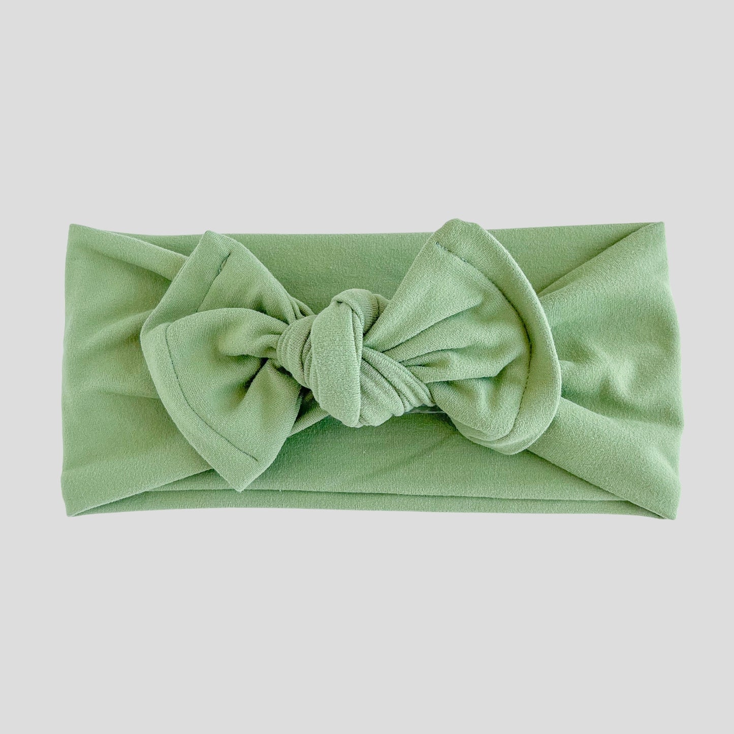 Olive Green Brushed Baby Headband