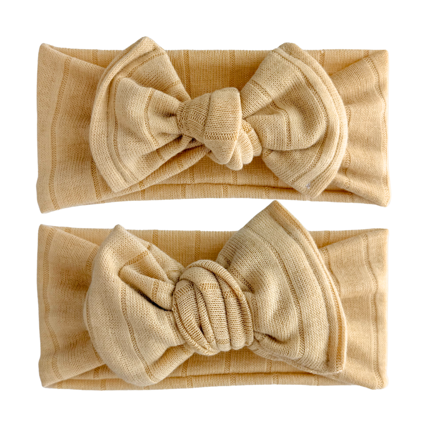 Honey | Lightweight Sweater Ribbed Baby Headband