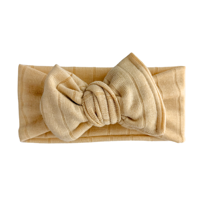Honey | Lightweight Sweater Ribbed Baby Headband