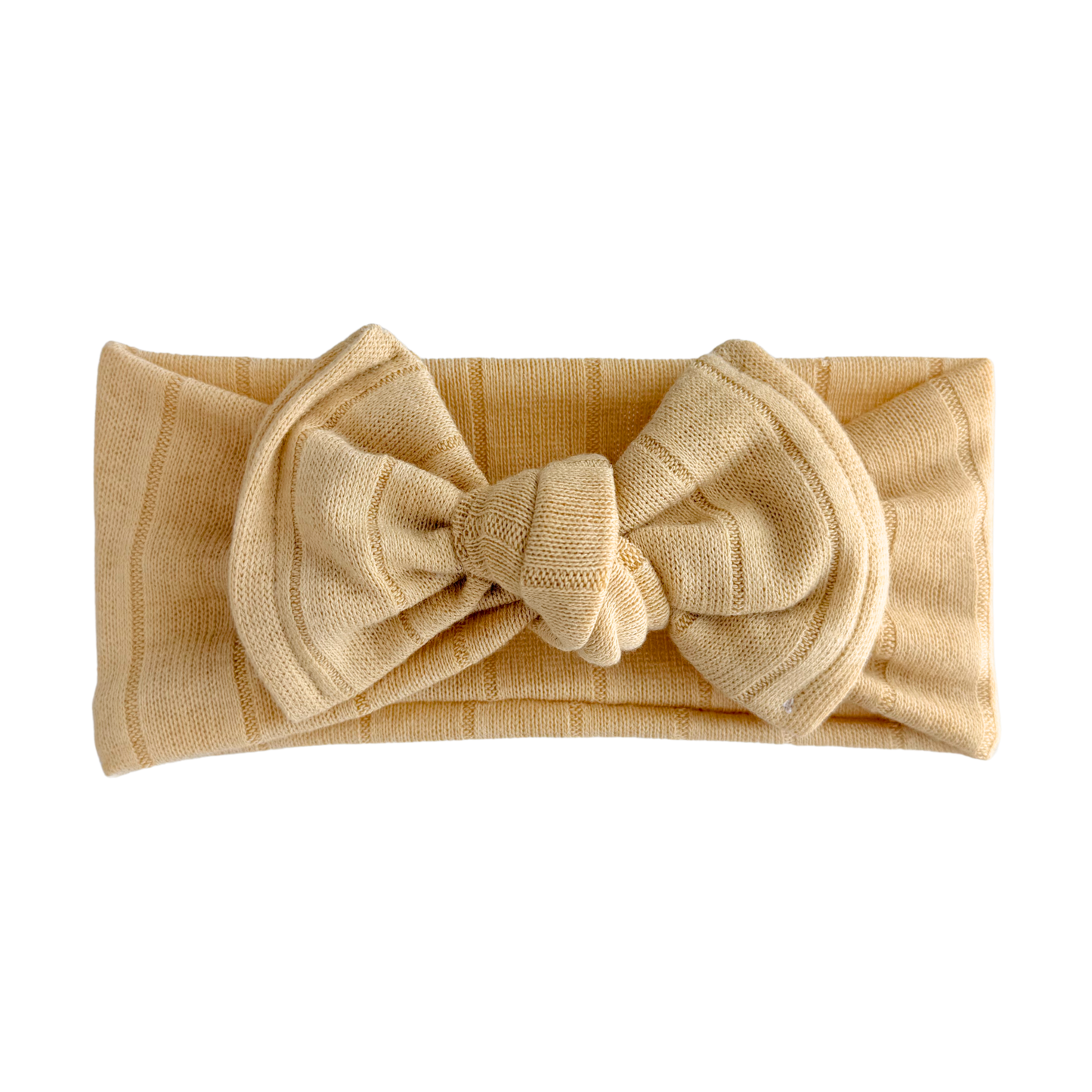 Honey | Lightweight Sweater Ribbed Baby Headband