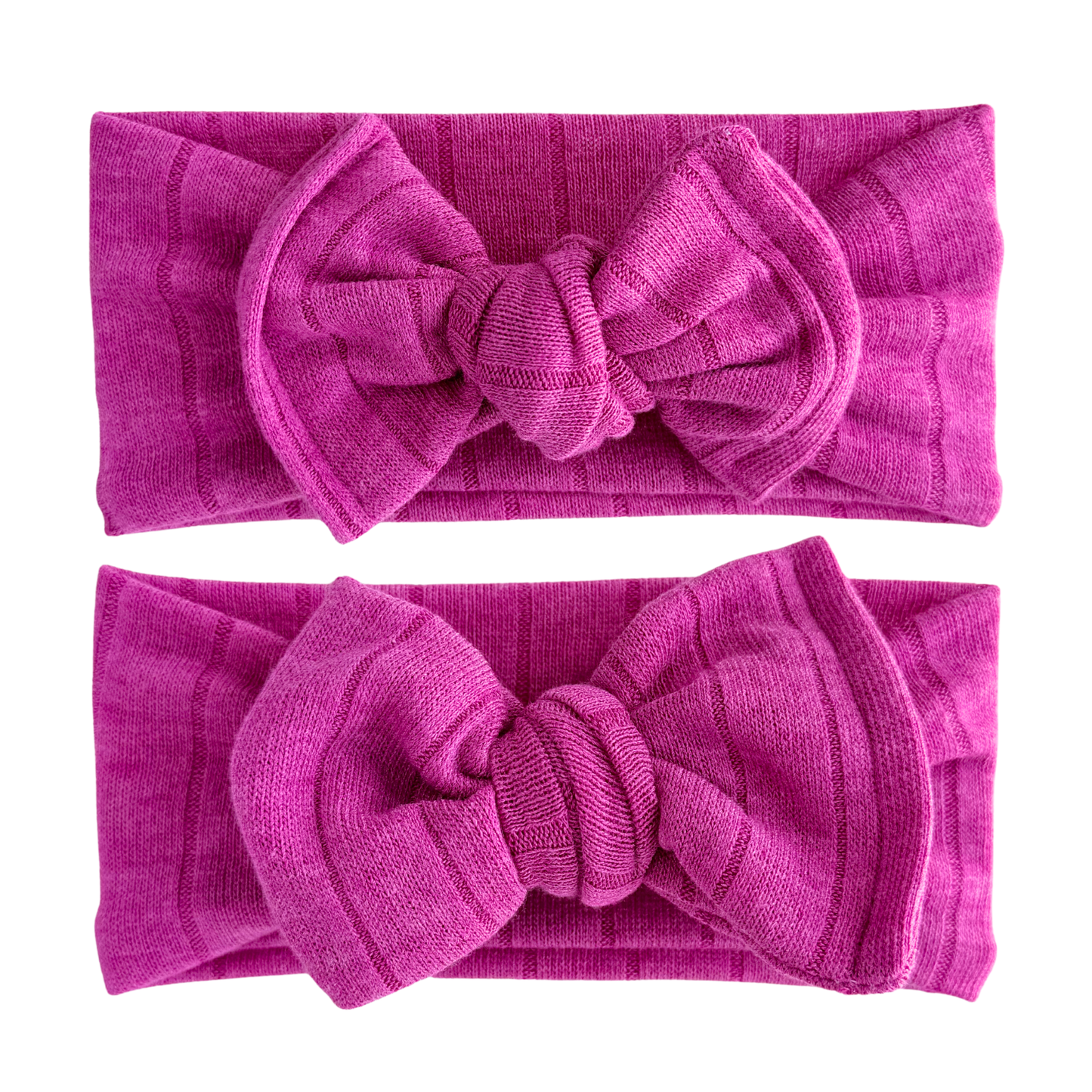 Mulberry | Lightweight Sweater Ribbed Baby Headband
