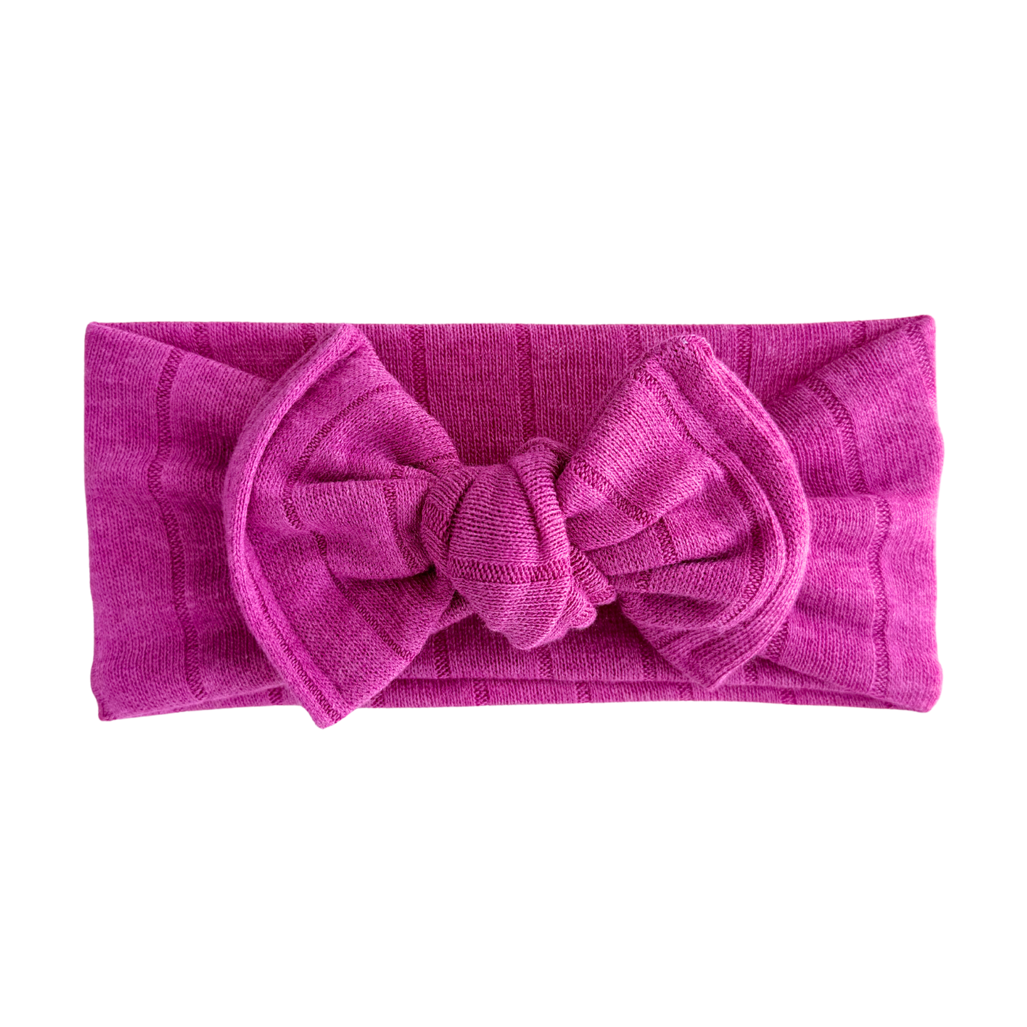 Mulberry | Lightweight Sweater Ribbed Baby Headband