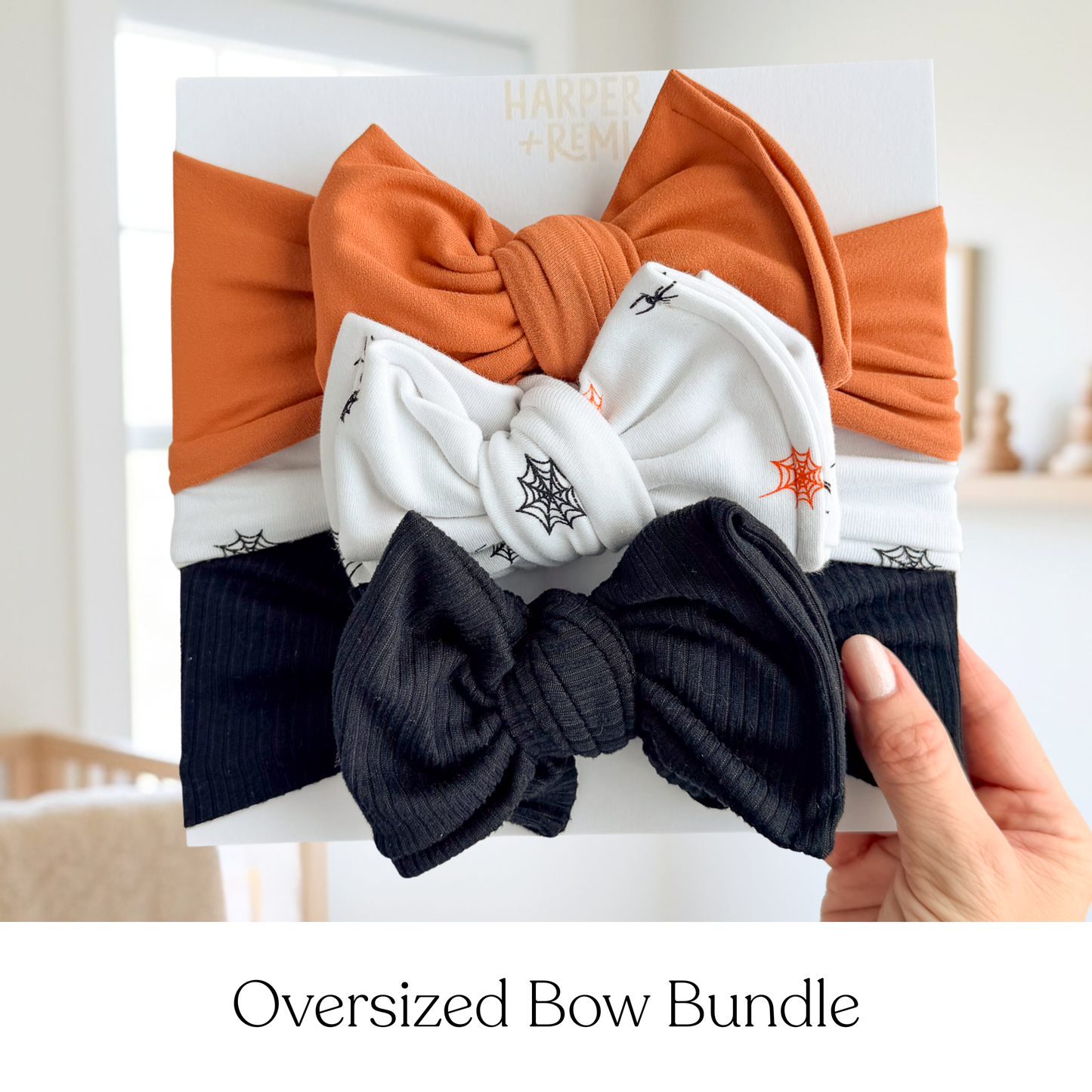 Spooky Season | Halloween Baby Bow Bundle
